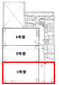 賃貸オフィス間取り図