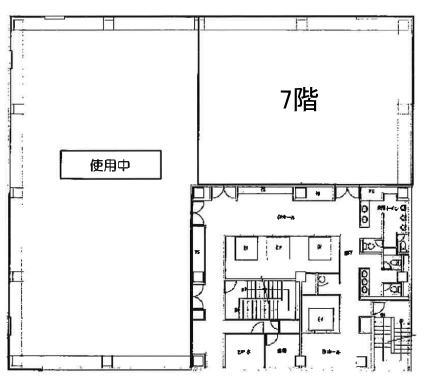 賃貸オフィス間取り図