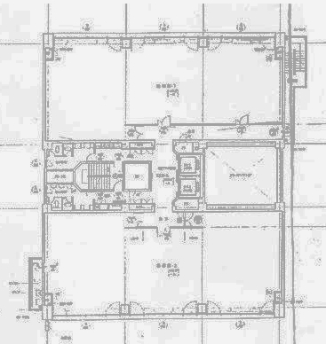 賃貸オフィス間取り図