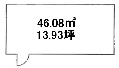 賃貸オフィス間取り図