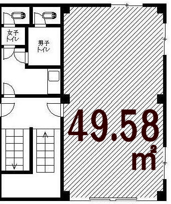 賃貸オフィス間取り図