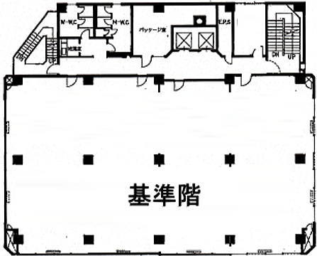 賃貸オフィス間取り図