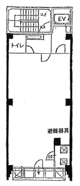 賃貸オフィス間取り図