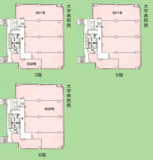 賃貸オフィス間取り図