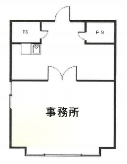 賃貸オフィス間取り図