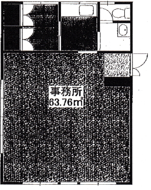 賃貸オフィス間取り図