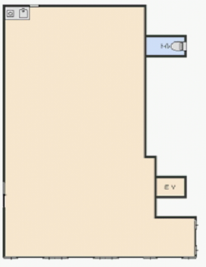 賃貸オフィス間取り図