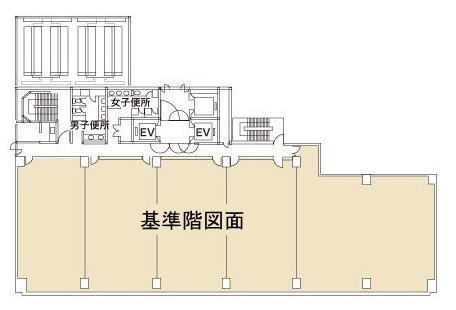 賃貸オフィス間取り図