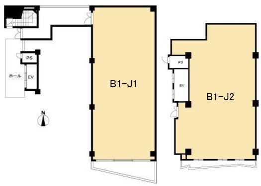 賃貸オフィス間取り図