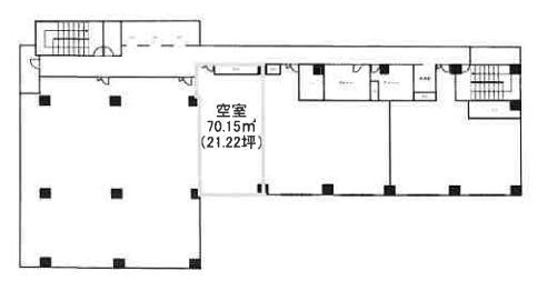 賃貸オフィス間取り図