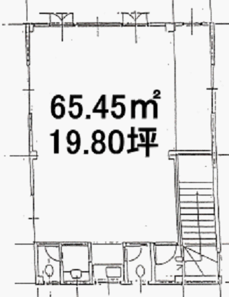 賃貸オフィス間取り図