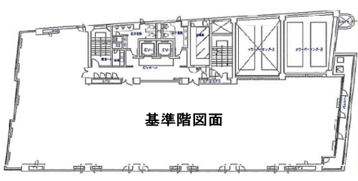 賃貸オフィス間取り図