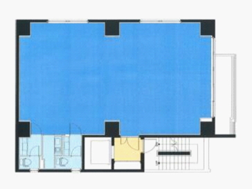 賃貸オフィス間取り図