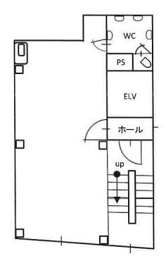 賃貸オフィス間取り図