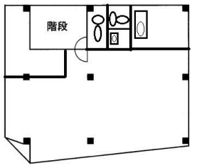 賃貸オフィス間取り図