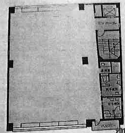 賃貸オフィス間取り図