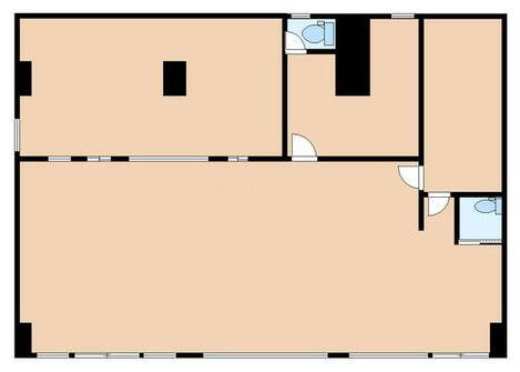 賃貸オフィス間取り図