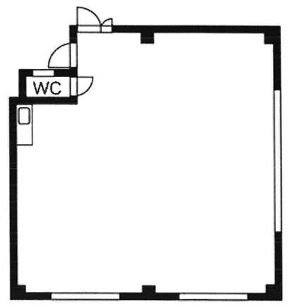 賃貸オフィス間取り図