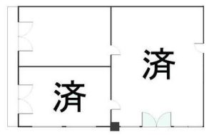 ウイング2000　1階奥側