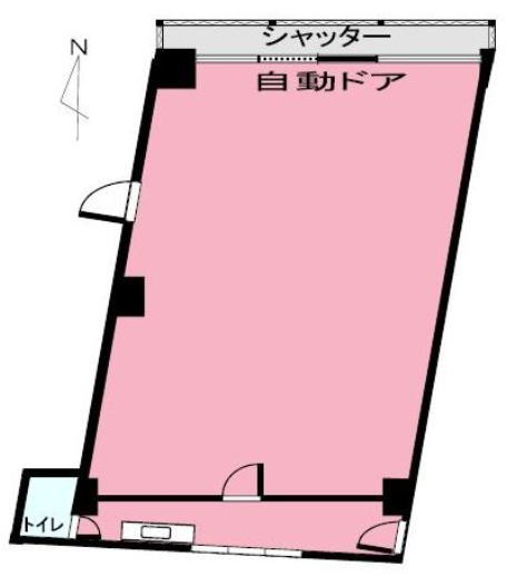 賃貸オフィス間取り図