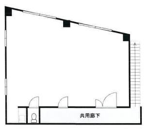 賃貸オフィス間取り図