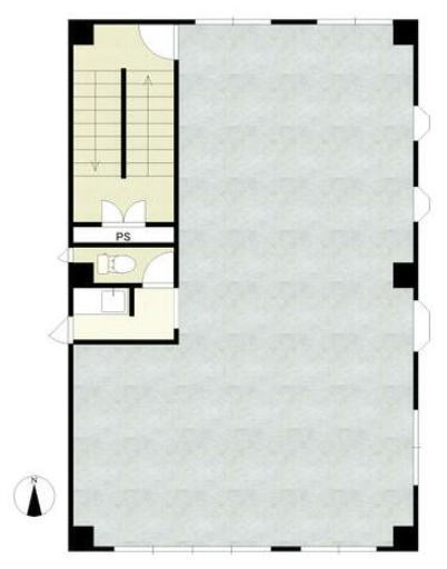 賃貸オフィス間取り図