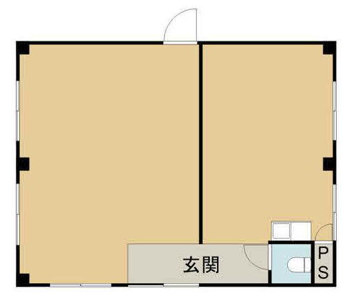 賃貸オフィス間取り図