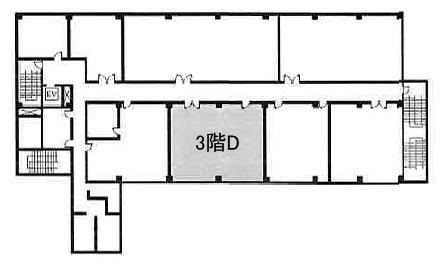 賃貸オフィス間取り図