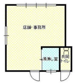 賃貸オフィス間取り図