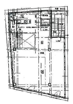 賃貸オフィス間取り図