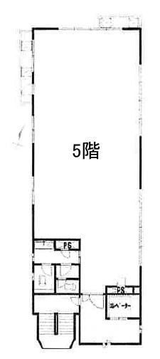 賃貸オフィス間取り図