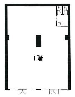 賃貸オフィス間取り図