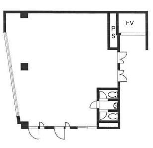 賃貸オフィス間取り図