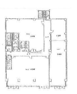 賃貸オフィス間取り図