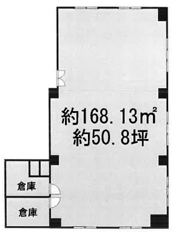 賃貸オフィス間取り図