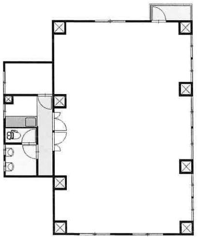 賃貸オフィス間取り図