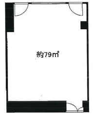 賃貸オフィス間取り図