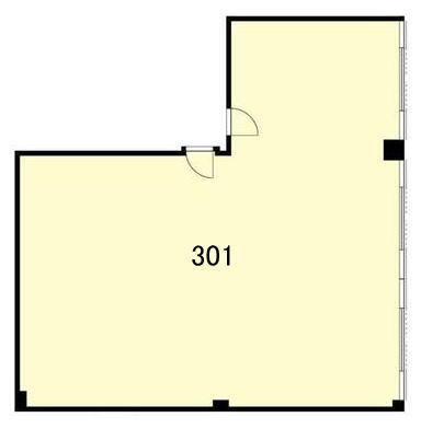 賃貸オフィス間取り図