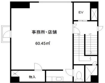 賃貸オフィス間取り図