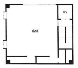 賃貸オフィス間取り図