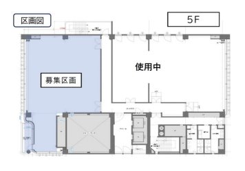 賃貸オフィス間取り図