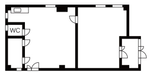賃貸オフィス間取り図
