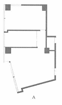 賃貸オフィス間取り図