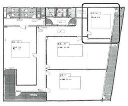 賃貸オフィス間取り図