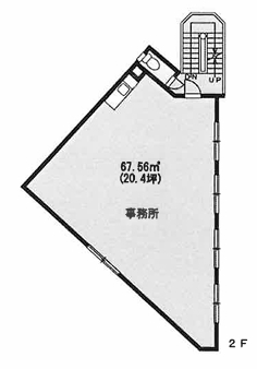 賃貸オフィス間取り図