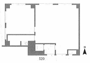 賃貸オフィス間取り図