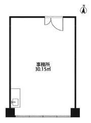 賃貸オフィス間取り図