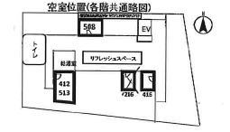 賃貸オフィス間取り図
